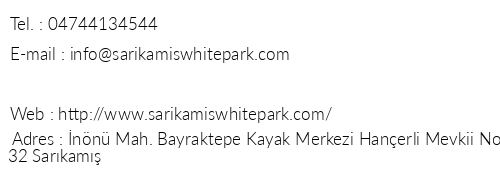 White Park Hotel telefon numaralar, faks, e-mail, posta adresi ve iletiim bilgileri